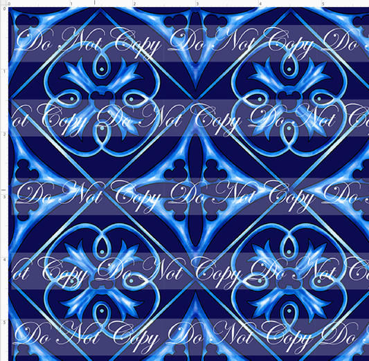 Lemon Drop Mouse - Filagree - Navy - Small Scale