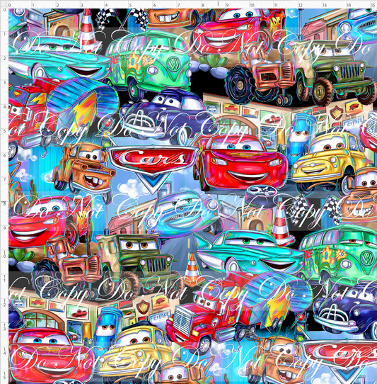 Lightening Cars - main - black - large scale