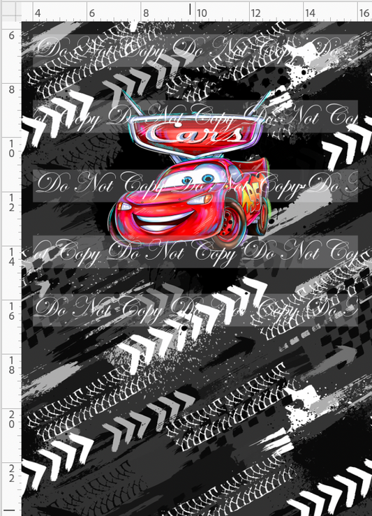 Lightening Cars - panel - kachow - black - child