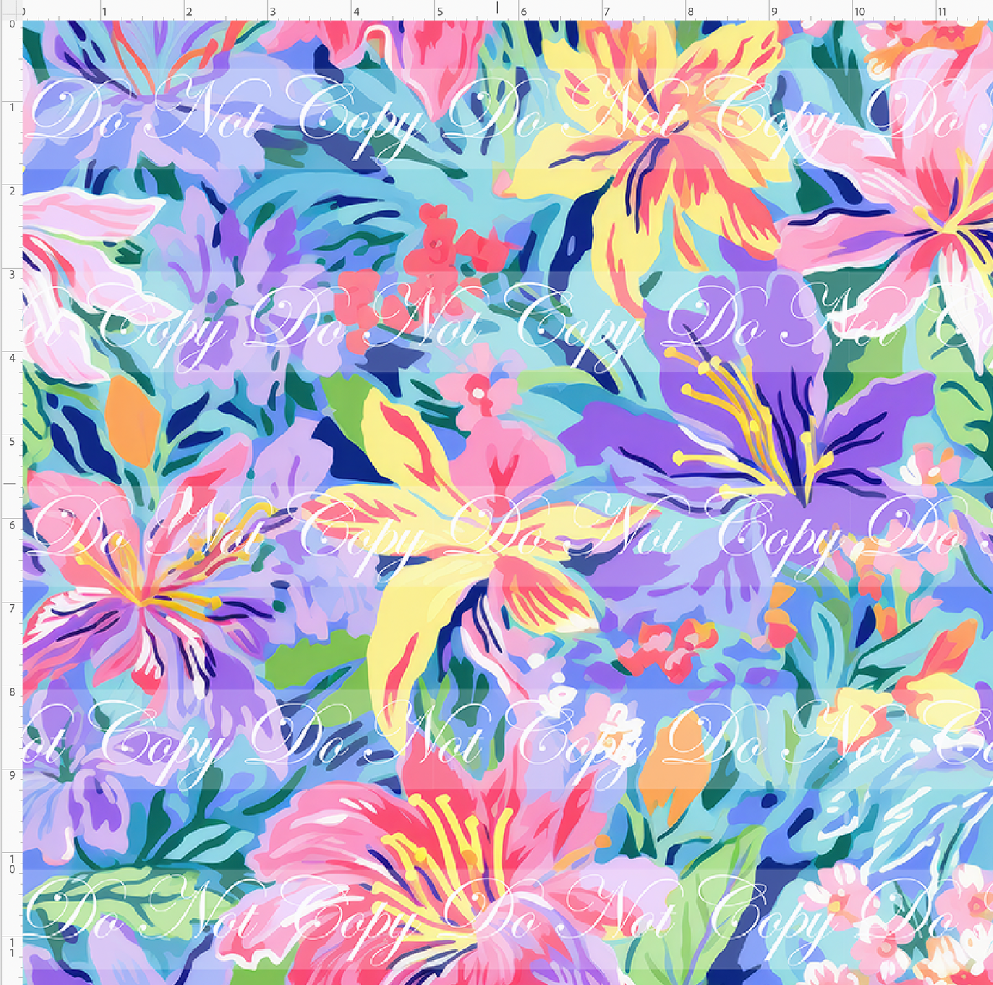 Lilac & Linen - Tropical Lily - Navy
