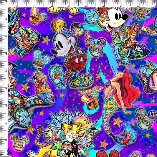 Magic Art - Main Character Toss - Swirly Blue