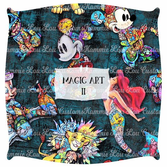 Magic Art - Main Character Toss - Teal