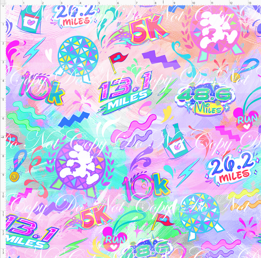 Magical Miles - Coordinate - peach - REGULAR SCALE