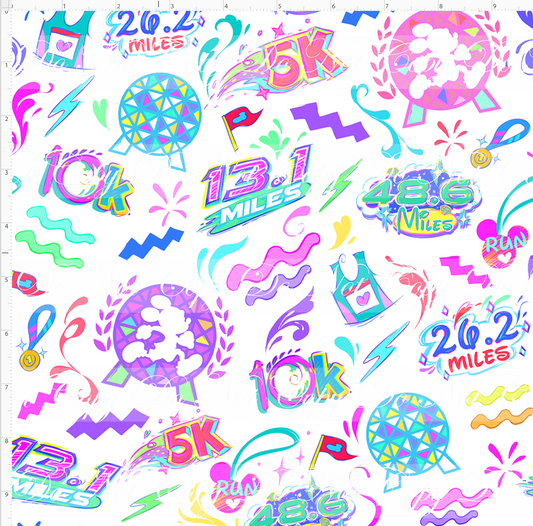 Magical Miles - Coordinate - white - SMALL SCALE