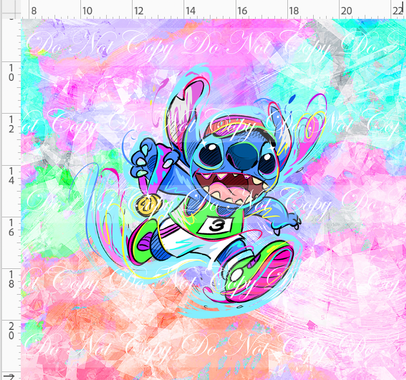 Magical Miles - panel - peach - 626 - ADULT