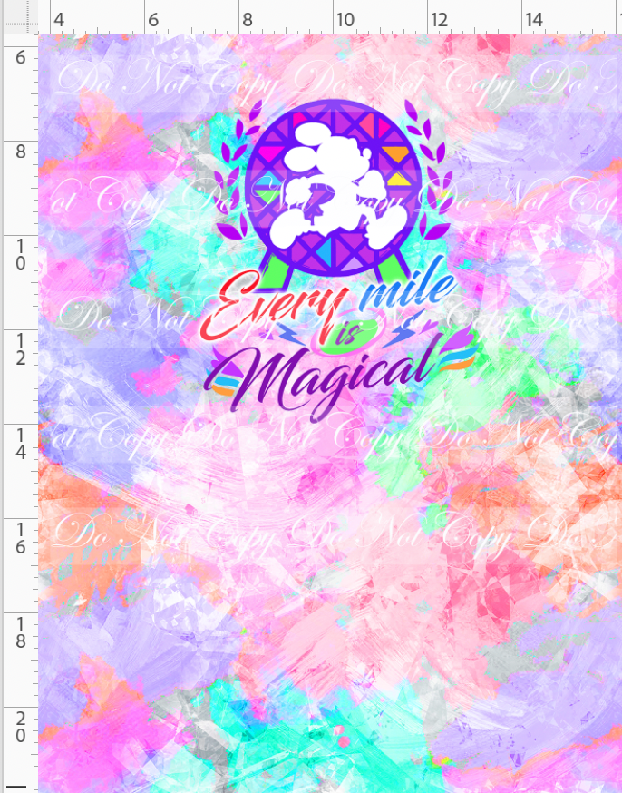 Magical Miles - panel - peach - every mile is magical - CHILD