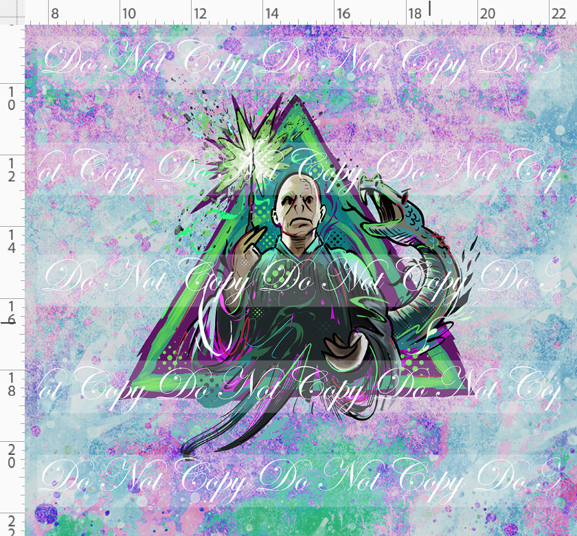 Magical Mischief-panel-volt-multicolor simple background-adult