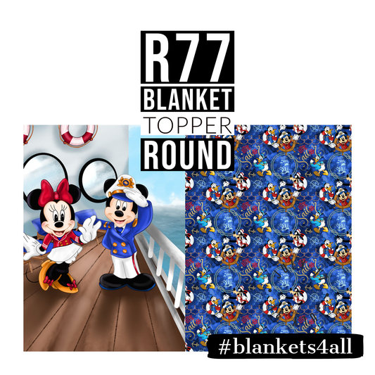 Magical Seas - Childrens Blanket Panel 58W x 36H