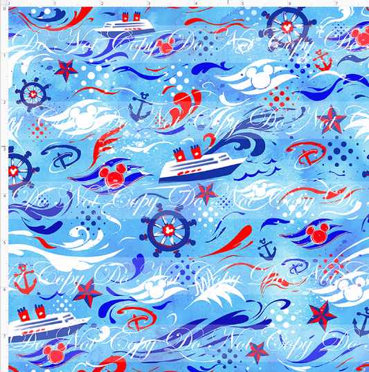 Magical Voyages - Coordinate - light blue - small scale