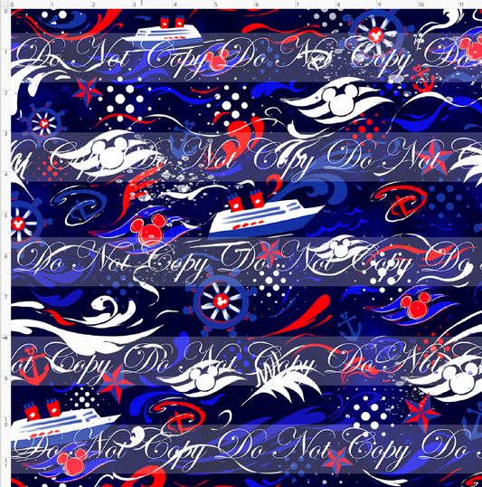 Magical Voyages - Coordinate - navy - regular scale