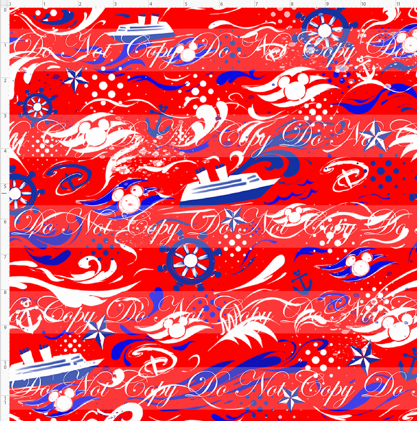 Magical Voyages - Coordinate - red - regular scale