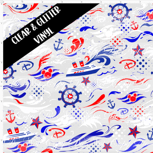 Magical Voyages - Coordinate - small scale - CLEAR & GLITTER VINYL