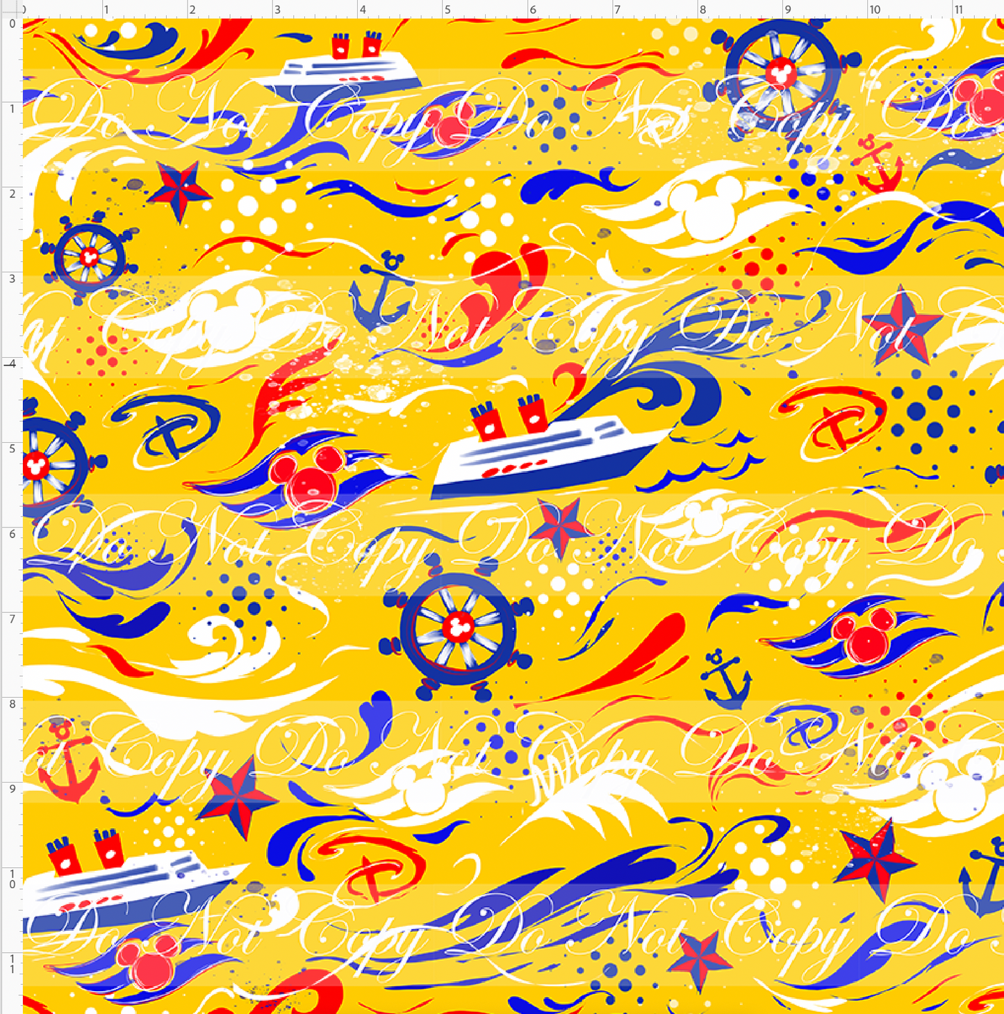 Magical Voyages - Coordinate - yellow - regular scale