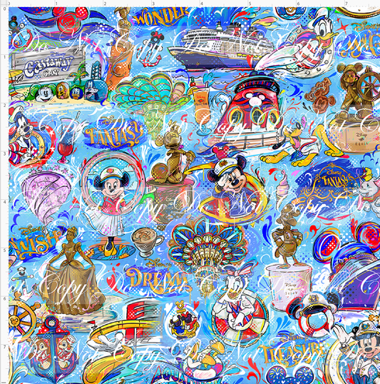 Magical Voyages - Main - light blue - small scale