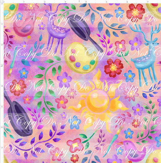 Maiden in the Tower - elements - colorful - SMALL SCALE