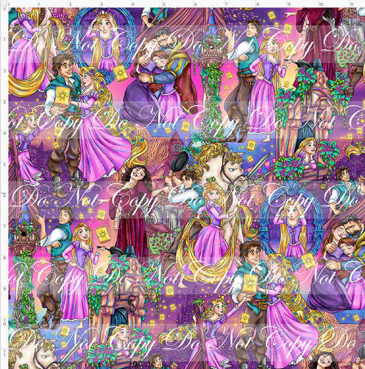 Maiden in the Tower - main - pink - REGULAR SCALE