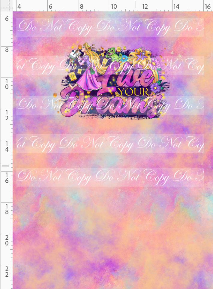 Maiden in the Tower - panel - live dreams - colorful - CHILD