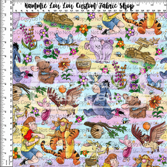 100 Acre Woods - Toss - Blue