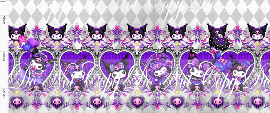 Mini Mischief - Double border - grey