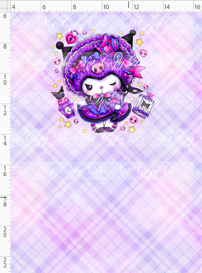 Mini Mischief - Panel - purple - child