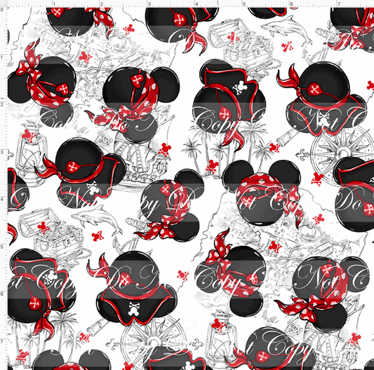 Mouse Pirates and Friends-Pirate Heads-small scale