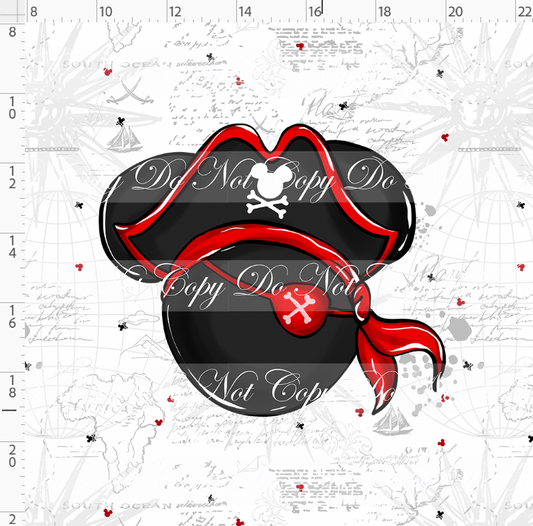 Mouse Pirates and Friends-panel-Hat pirate shape-adult