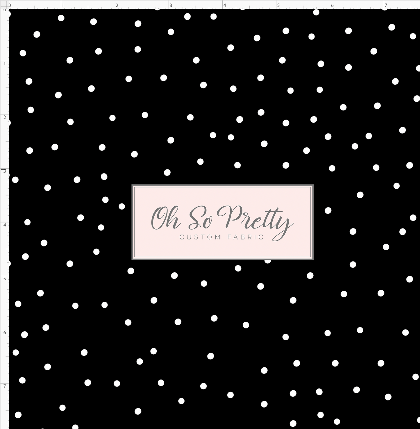 Mouse Pop-Dots-black with white dots