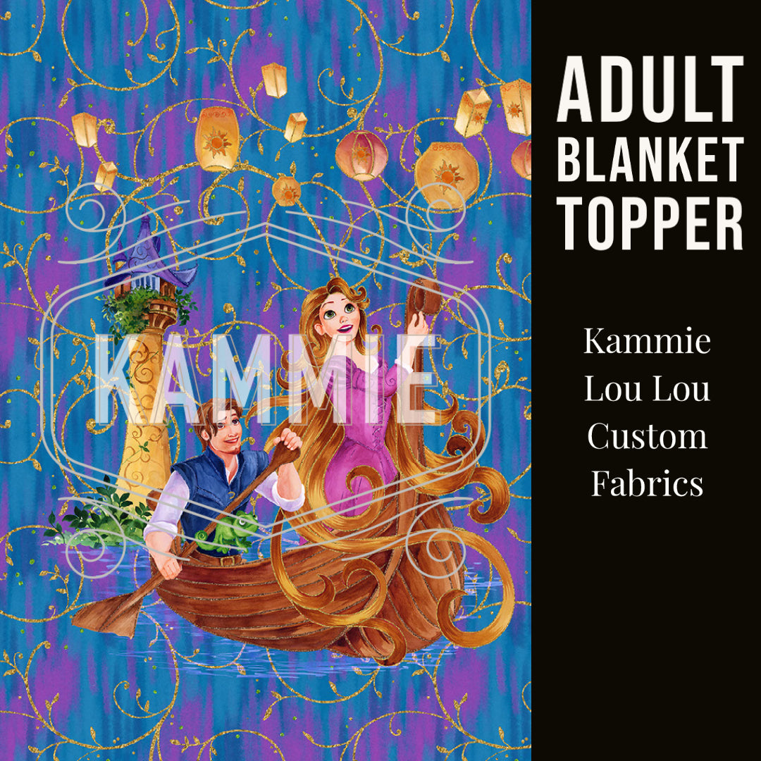 Never Stop Dreaming - Full Size Blanket Panel 58W x 72H