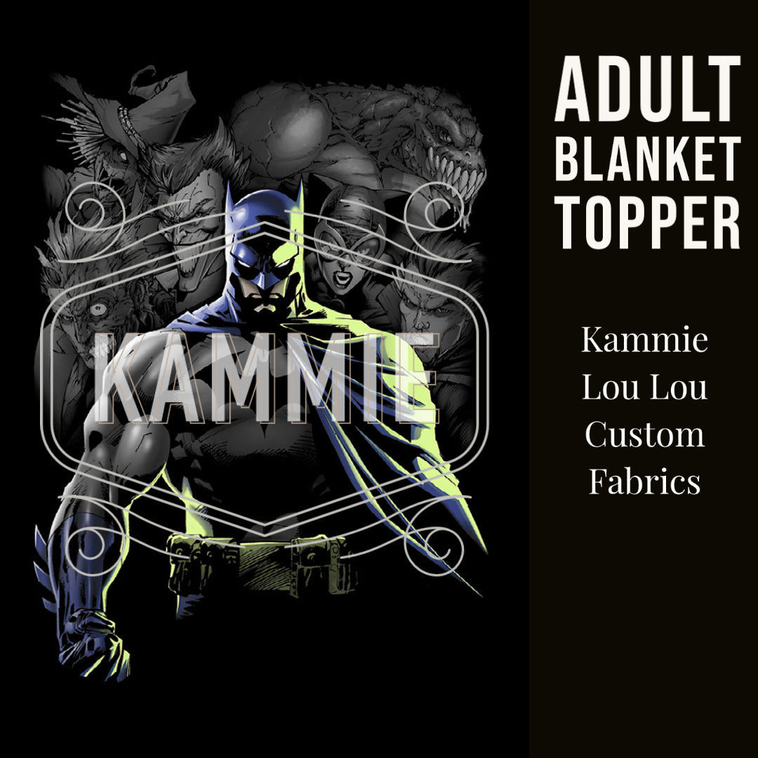 Night Bird - Full Size Blanket Panel 58W x 72H