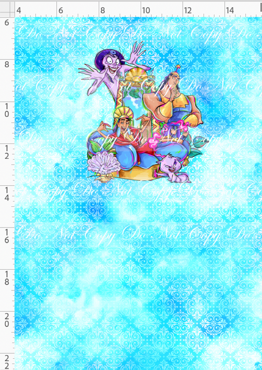 No Touchy - panel - blue - child