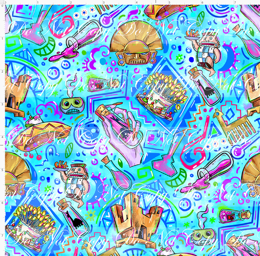No Touchy - party - blue - small scale