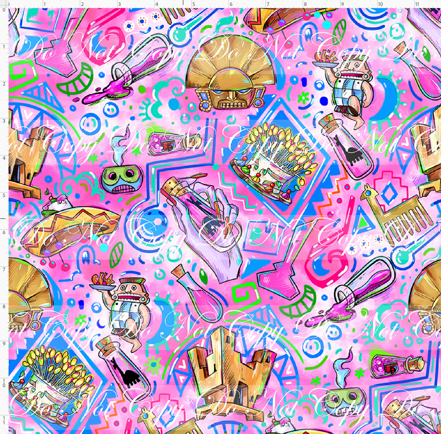 No Touchy - party - pink - regular scale