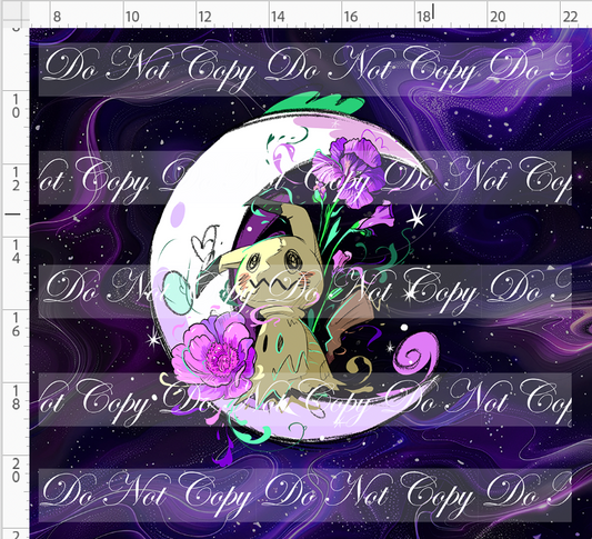 Nocturnal Cuties - panel - swirl - mimi - ADULT