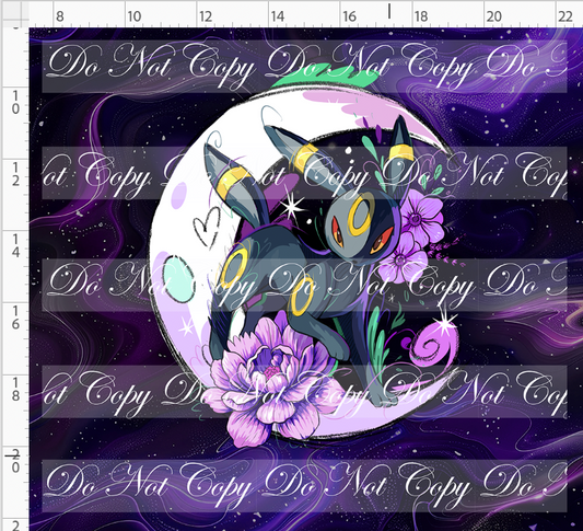 Nocturnal Cuties - panel - swirl - umbreon - ADULT