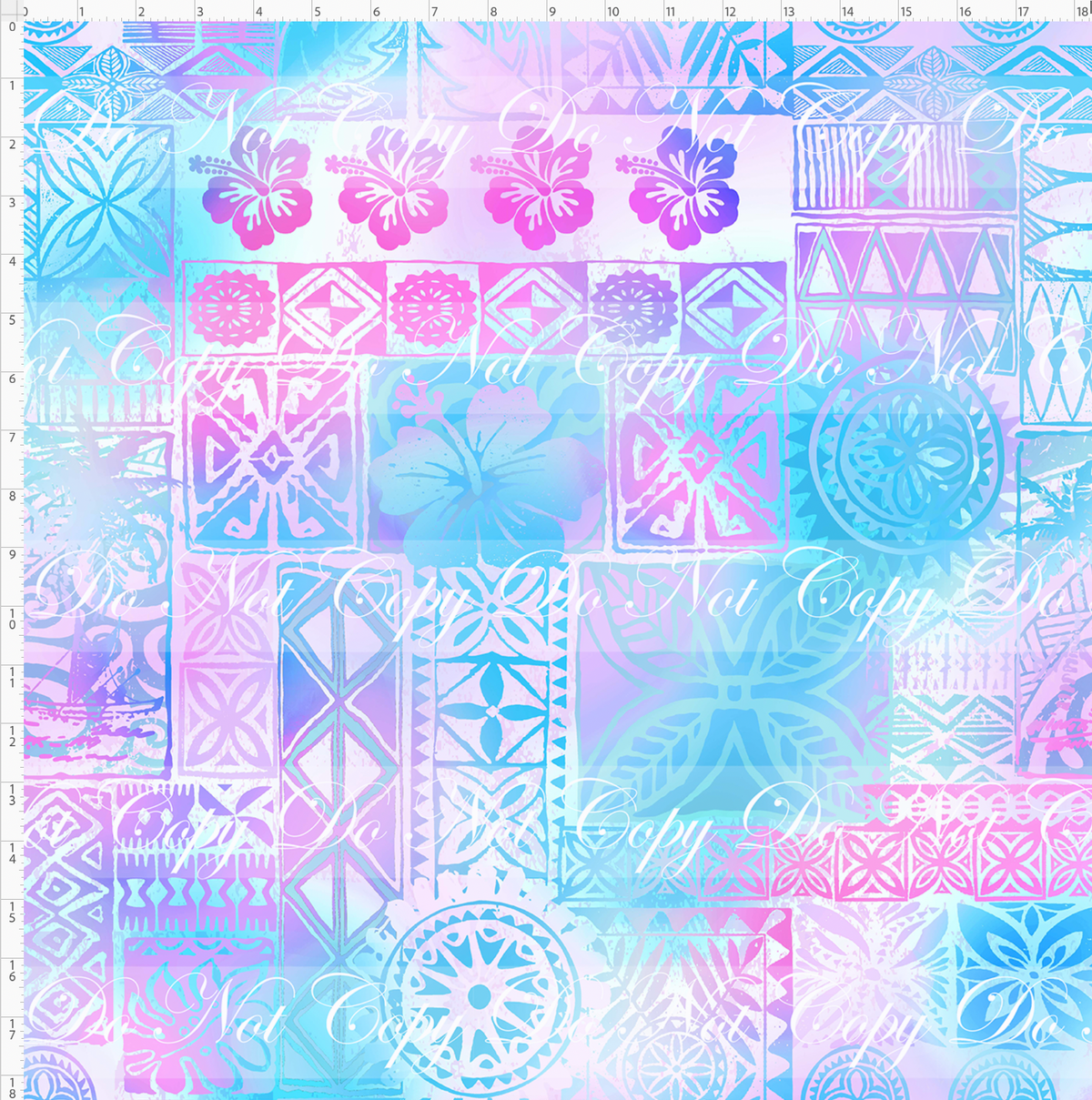 Ocean's Call-Background-floral