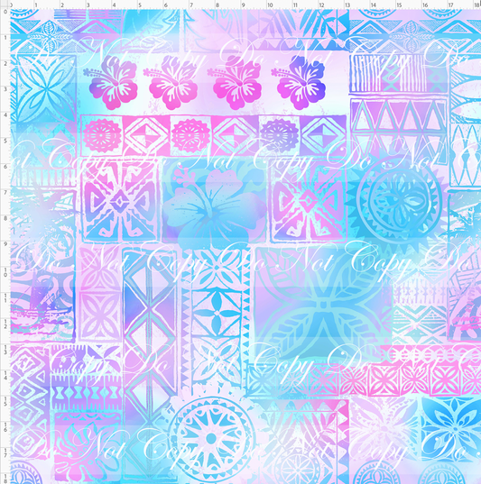 Ocean's Call-Background-floral