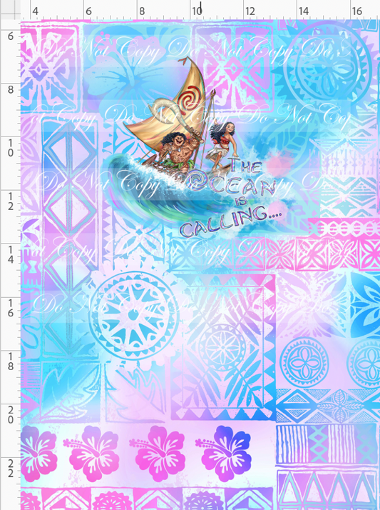 Ocean's Call-Panel-floral-Calling-child