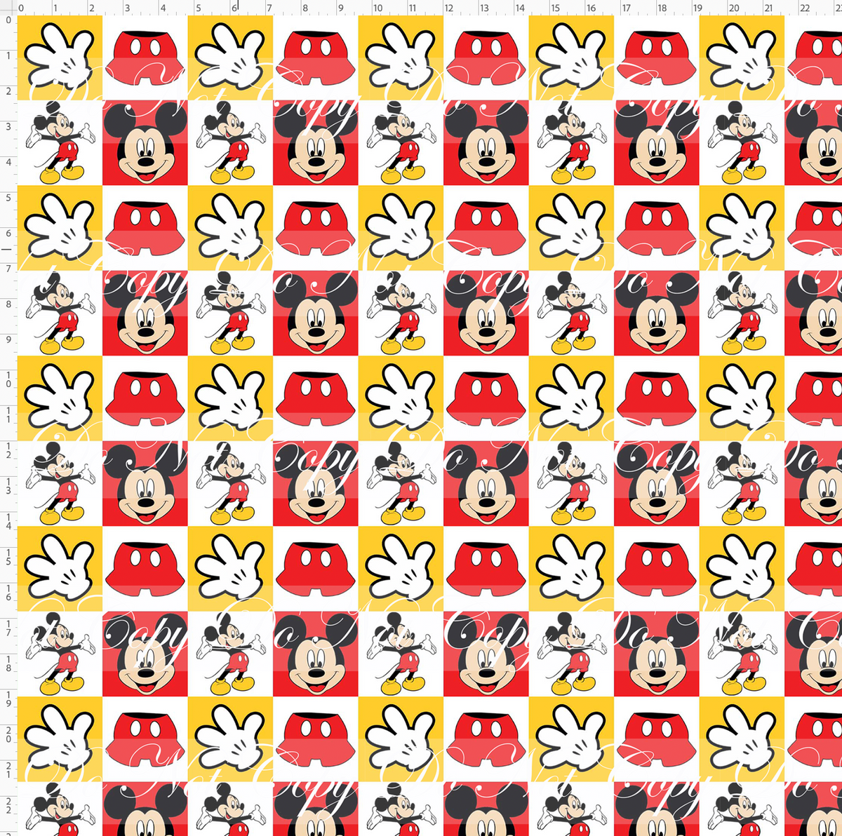 Oh Boy! & Oh Girl! - Classic Mouse - Grid