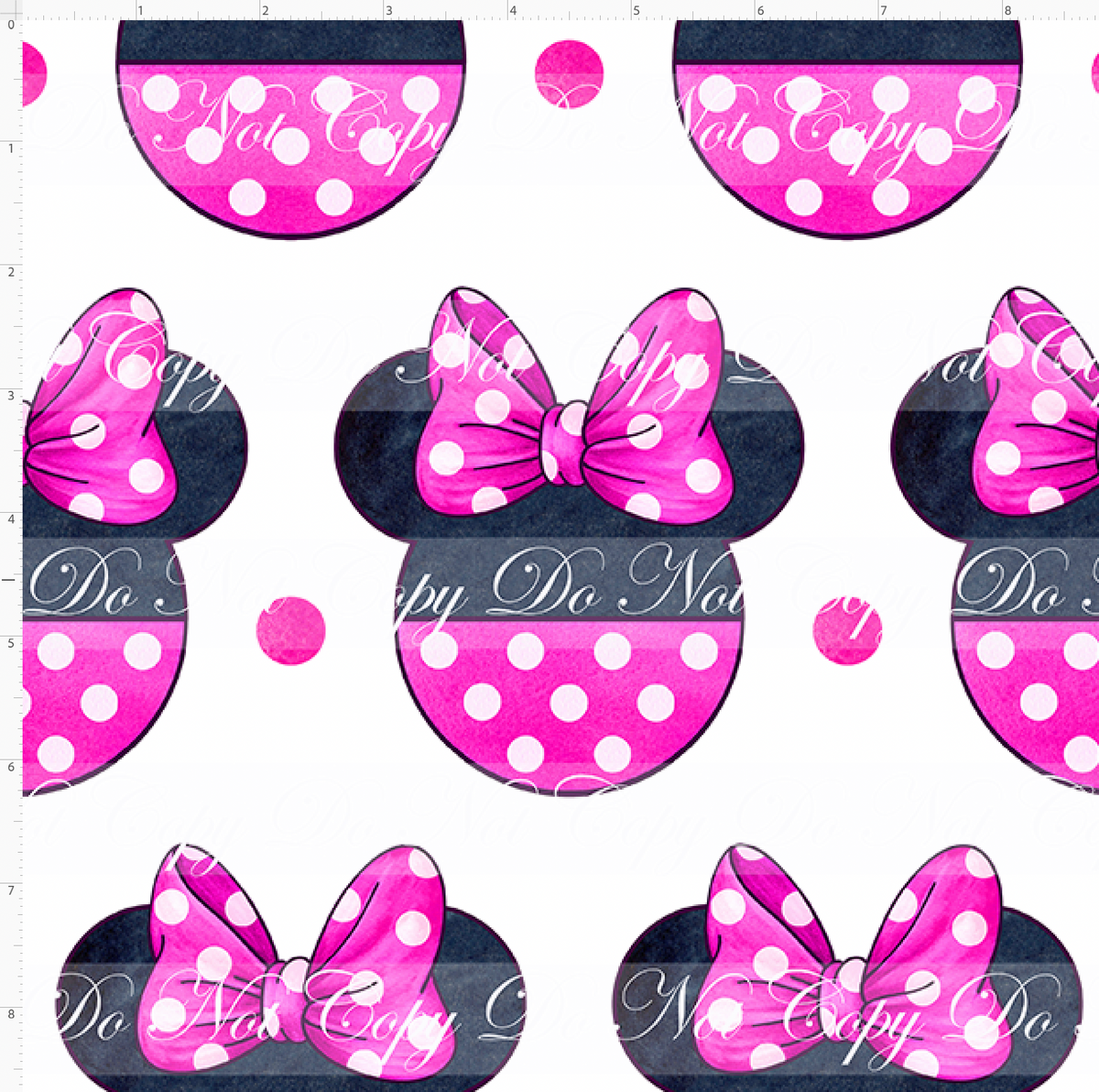 Oh Boy! & Oh Girl! - Classic Mouse - LG SILHOUETTE - PINK