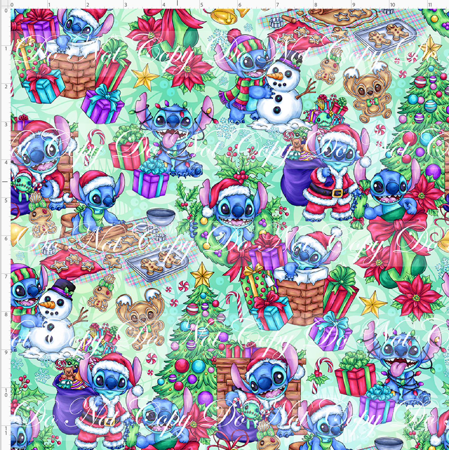 Ohana Holiday Magic - Alternative Main - Regular Scale - Green