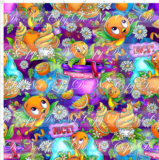 Orange Sunshine - Main - Purple - SMALL SCALE