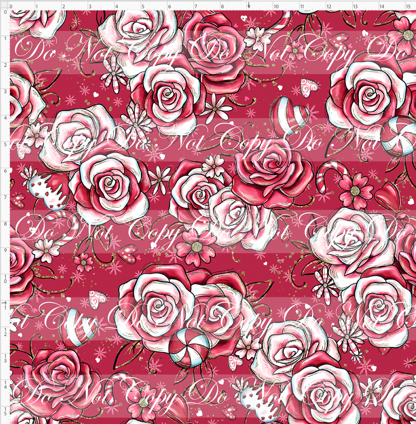 Peppermint Mouse-Roses-Large Scale