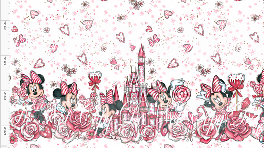 Peppermint Mouse - double border