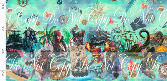 Pirate Tales - Double Border - Colorful