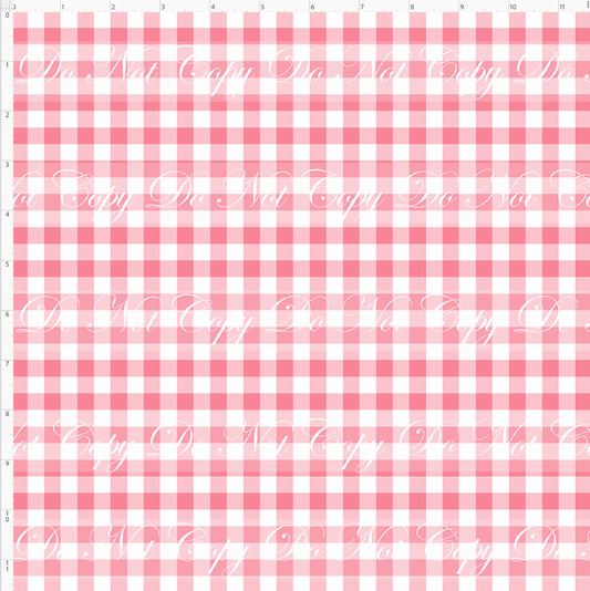 Pocketful of Fun - Coral Gingham