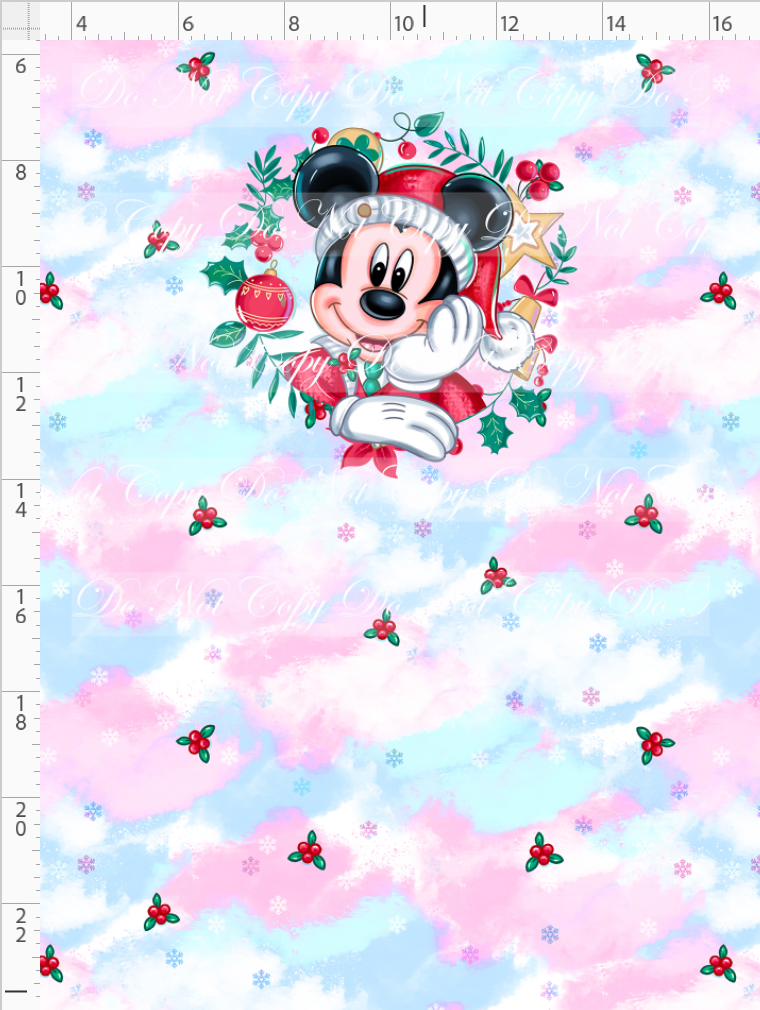 Poinsettia Mouse-panel-boy mouse-colorful-child