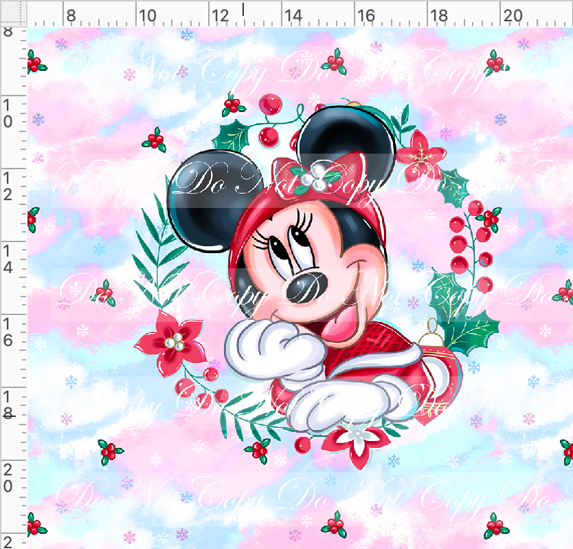 Poinsettia Mouse-panel-girl mouse-colorful-adult