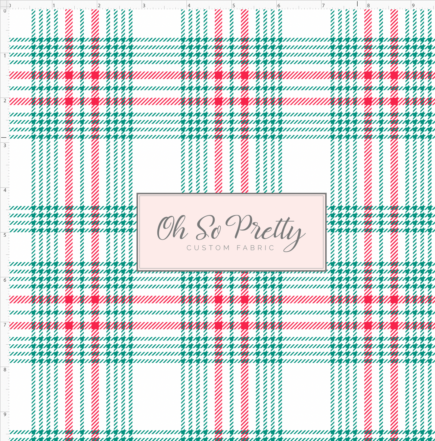Poinsettia Mouse-plaid