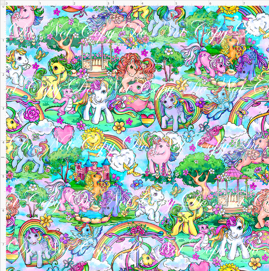Pony Pals - Main - Pastel - Small Scale