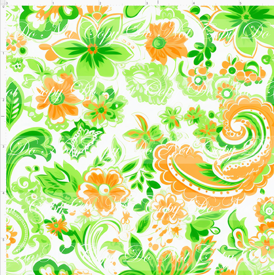 Preppy Leprechaun - Clover & Coral Crush - Small Scale